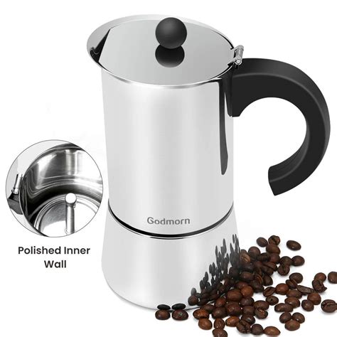 The Best Stovetop Espresso Maker For Strong Coffee At Home - Food Shark ...