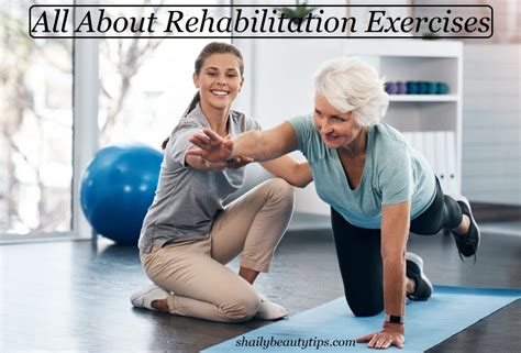 All About Rehabilitation Exercises For Health Like Pulmonary etc.