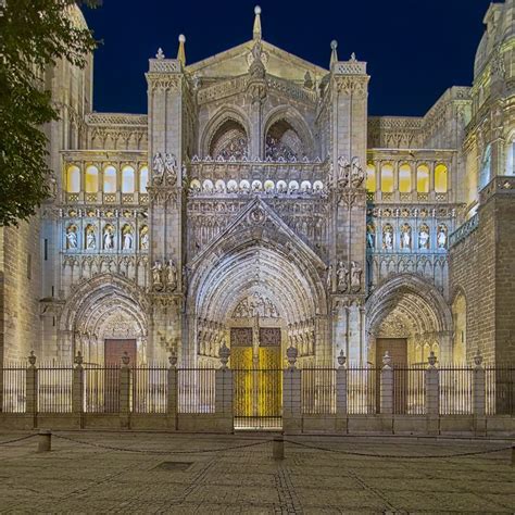 Toledo Cathedral - Main façade - The Primate Cathedral of Saint Mary of ...