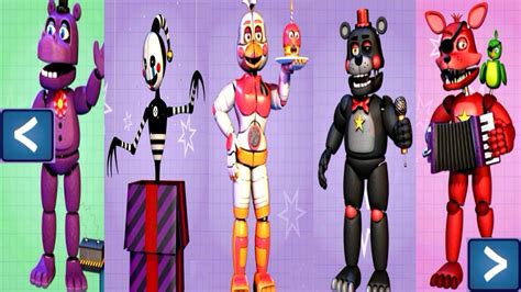 [最新] all five nights at freddy's 6 characters 202665-All five nights at ...