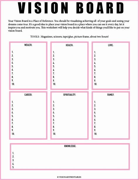 30 Creating A Life Plan Worksheet | Example Document Template