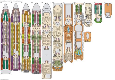 Carnival Elation Lido Deck Plan Tour