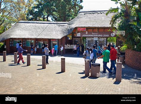 Entrance to the Joburg Zoo in Gauteng, South Africa Stock Photo - Alamy