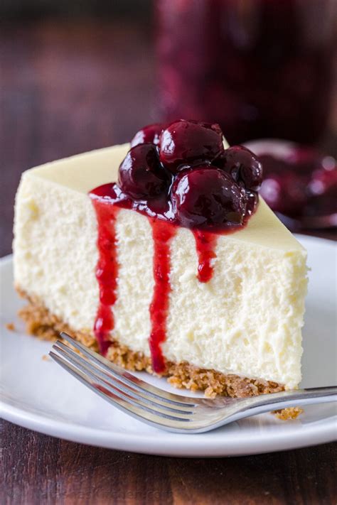 This classic Cheesecake is a tall, ultra-creamy, New York-style ...