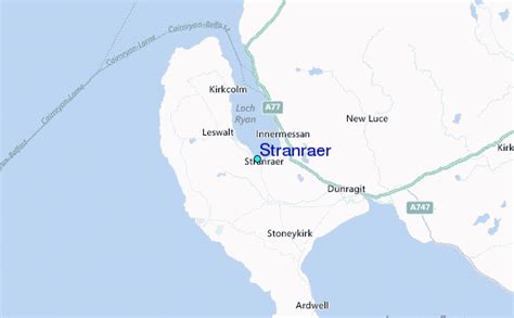 Stranraer Tide Station Location Guide