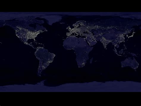 Earth at Night | NASA Solar System Exploration