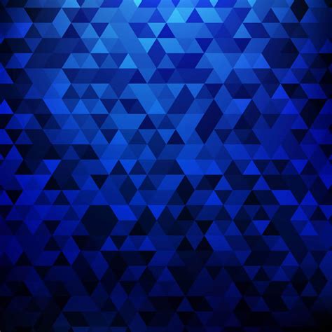 Geometric Abstract Blue Background Hd - lullypoell