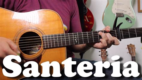 Sublime - Santeria - Super Easy Beginner Acoustic Guitar Tutorial - YouTube