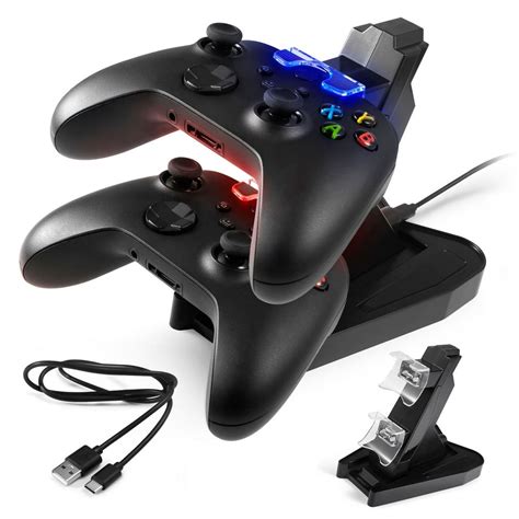 For Xbox Series X / S 2020 Controller Charger Station, Dual USB-C Fast ...