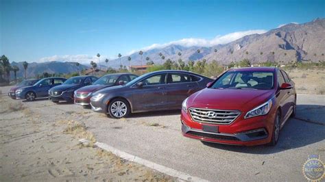 2015 Midsize Sedan Comparison Test - Kelley Blue Book -AUTO Photo News