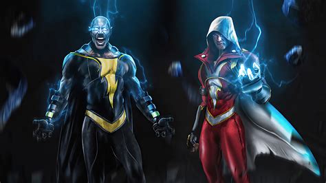 Black Adam And Shazam 4k Wallpaper,HD Superheroes Wallpapers,4k ...