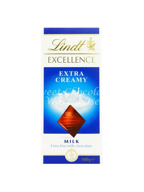 Lindt Excellence Extra Creamy Milk 100g