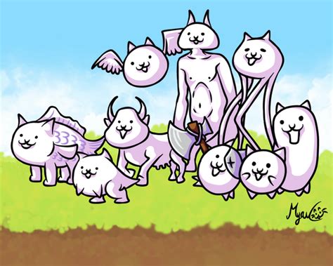 [Fan-Made] Normal Cats Family art! (first time i draw battle cats) : r ...