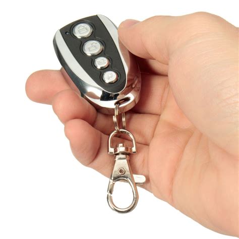 Universal 4 Buttons 433mhz Garage Door Remote Control Key Fob BFT ...