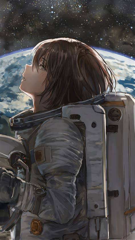 1920x1080 Astronaut, Girl, Original (Anime), HD Wallpaper | Rare Gallery