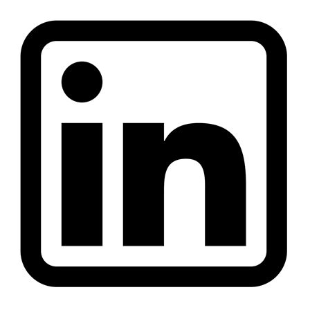 Linkedin Logo Black Transparent Png Search More Hd Transparent | Images ...