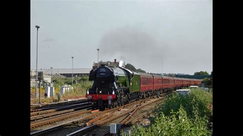 "Flying Scotsman" Centenary Railtours in the South - June 2023 - YouTube