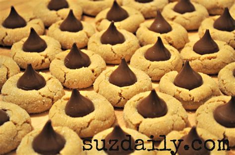 Hershey’s Kisses Peanut Butter Blossom Cookies – Suz Daily