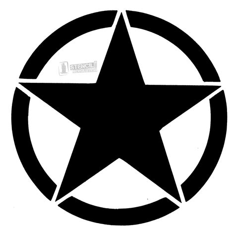 Stencil Star - ClipArt Best