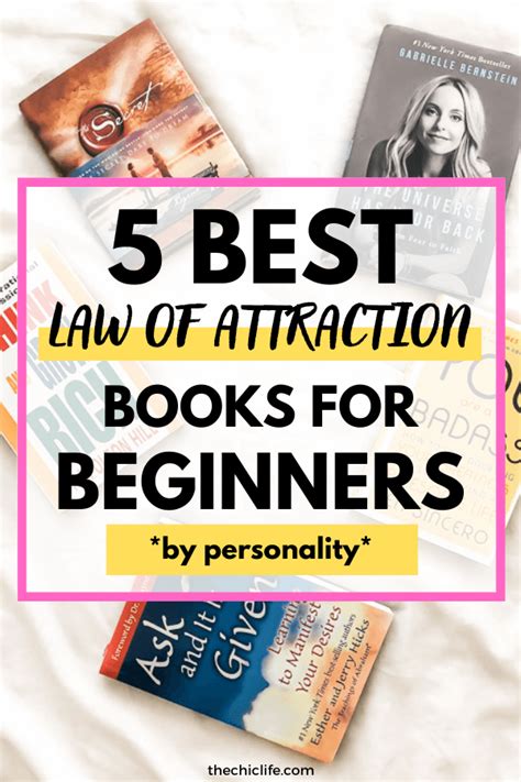 5 Best Law of Attraction Books for Beginners {For Skeptics and ...