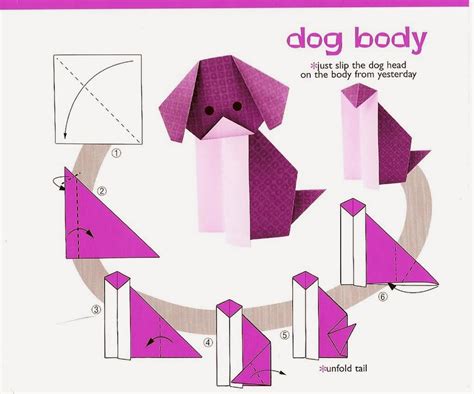 Dog Origami Instructions for kids | Origami Tutorial