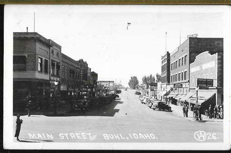 Main Street - Buhl, Idaho, 1938