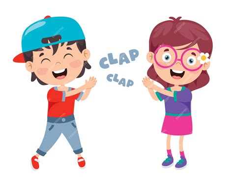 Premium Vector | Cartoon Concept Of Clapping Hands