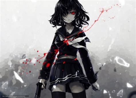 Psycho Anime Girl Wallpapers - Wallpaper Cave