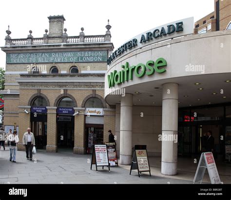 Waitrose Gloucester Road tube South Kensington London Stock Photo ...