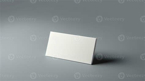 Blank white business card, Close-up mockup. 26794503 Stock Photo at ...