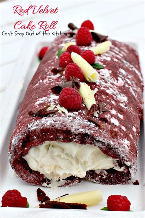 Red Velvet Cake Roll – Can't Stay Out of the Kitchen