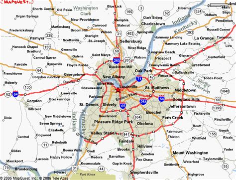 Louisville Kentucky Map | celebrity image gallery