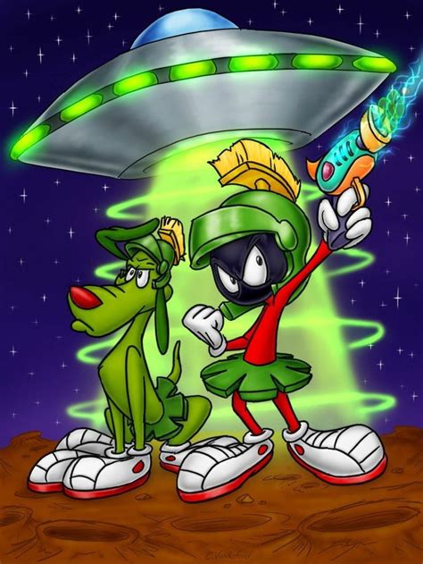 Marvin The Martian | Looney tunes cartoons, Marvin the martian, Looney ...