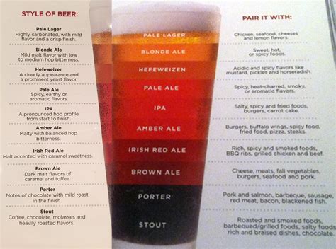 Beer Pairing Guide | t3hwin.com