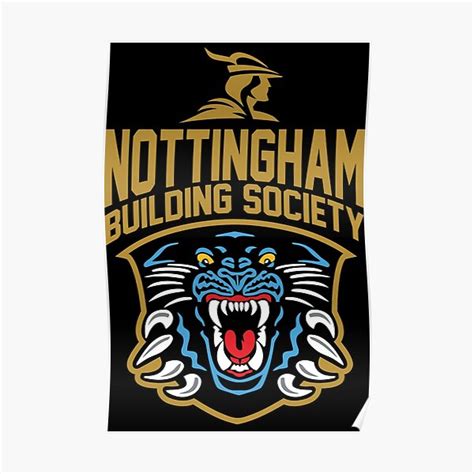 "Nottingham Panthers Logo, NOT" Poster by RoyAndre | Redbubble