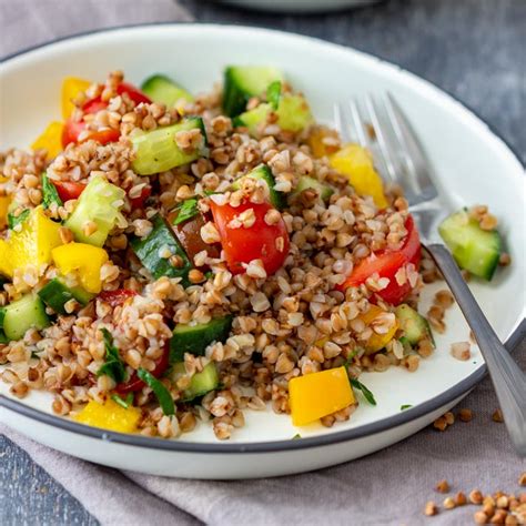 Healthy Buckwheat Salad Recipe - Happy Foods Tube