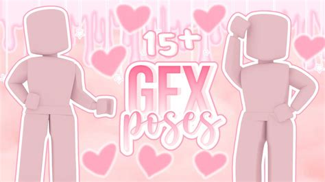 15+ free POSES for your ROBLOX gfx || *NO CREDIT* || wraiinbow ♡ - YouTube