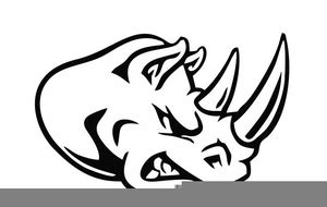 Rhino Head Clipart | Free Images at Clker.com - vector clip art online ...