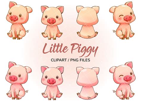 Baby Pig Clipart