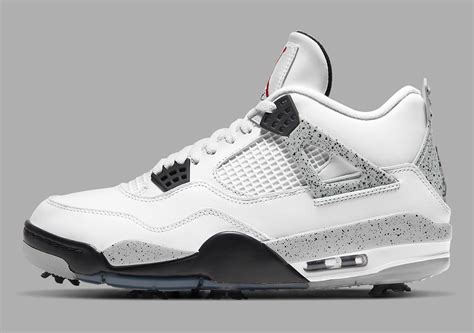 Air Jordan 4 Golf Shoes White Cement CU9981-100 | SneakerNews.com