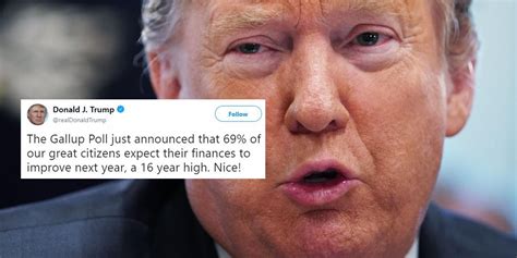 Trump just used the '69-nice' meme in a tweet about finances and nobody ...