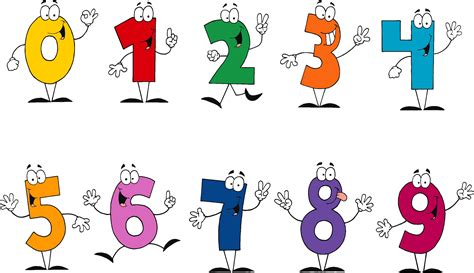 clipart numbers - Αναζήτηση Google | Homeschool math, Preschool fun ...