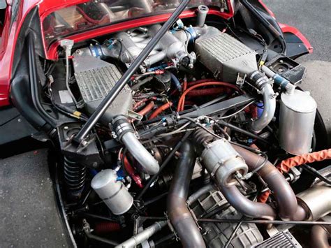 1984 - 1987 Ferrari 288GTO Evoluzione (Engine Detail) | Ferrari 288 gto ...