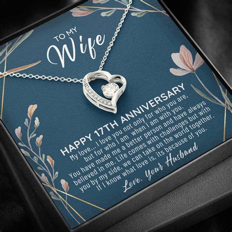 17 Year Anniversary Gift for Wife 17 Year Anniversary Gifts - Etsy