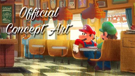 Official Concept Art for the Mario Movie - ( looks incredibile ) - YouTube