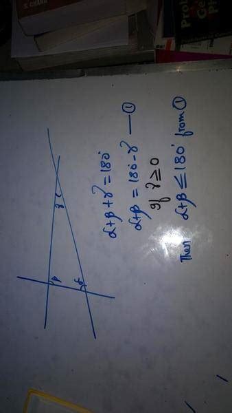 Question about Euclid's parallel postulate (5th postulate).