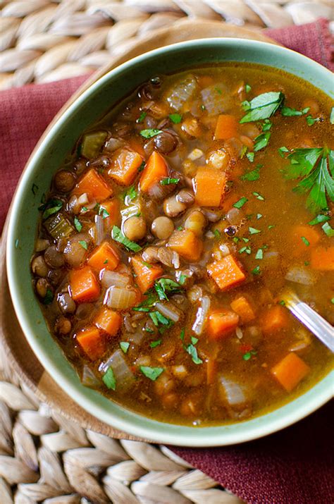 Mediterranean Lentil Soup | Living Lou