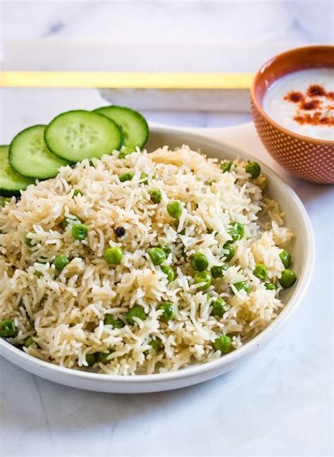 Peas Pulao Indian Recipe