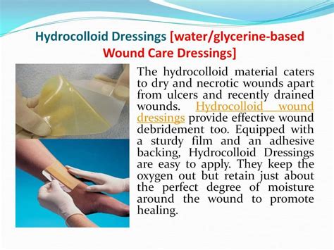 PPT - Get Acquainted with Different Types of Wound Dressings PowerPoint ...