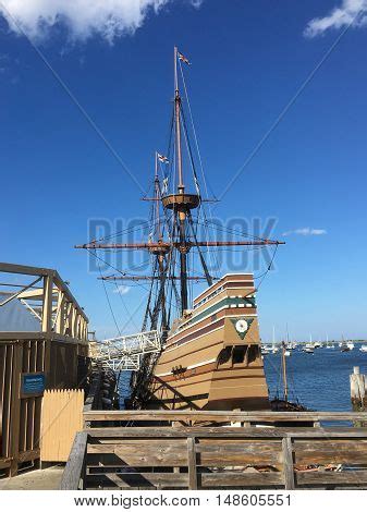 Mayflower Replica Ship Image & Photo (Free Trial) | Bigstock